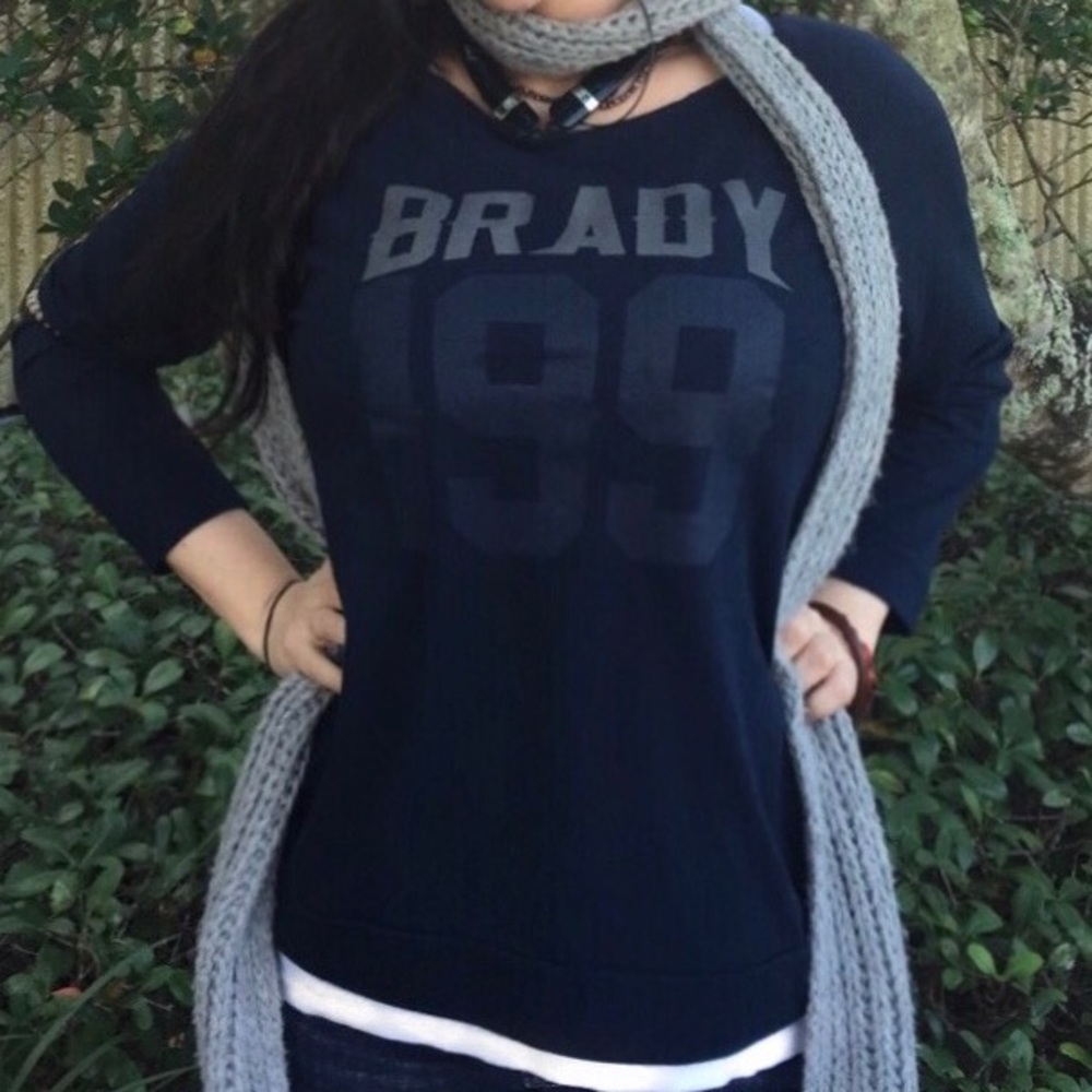 COPY - 🏈 Brady 199 Draft Pick Open Shoulder Top